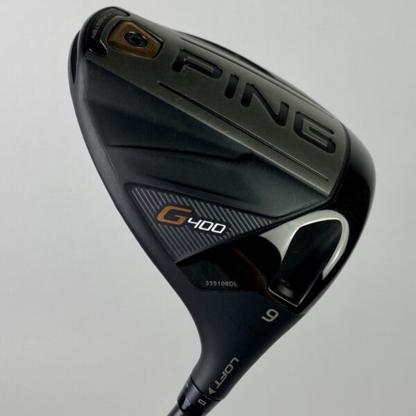 Used Right Handed Ping G400 Driver 9* LAGP 60g Stiff Flex Graphite Golf Club