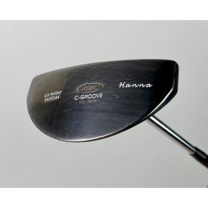 Used Yes C-Groove Hanna 33" Putter Stability Tour Shaft Graphite/Steel Golf