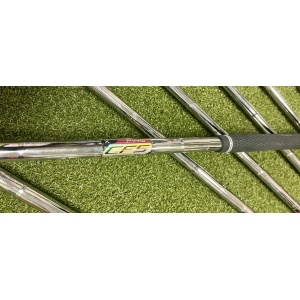 Used Right Handed Ping White Dot S55 Irons 4-PW CFS X-Stiff Steel Golf Club Set