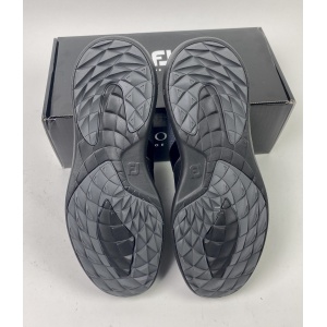New FootJoy FJ Flex Mens Size US 13M Golf Shoes Black and Gray 56123