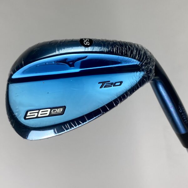 New Right Handed Mizuno T20 Blue Ion Wedge 58*-08 DG S400 Stiff Flex Steel Golf Club