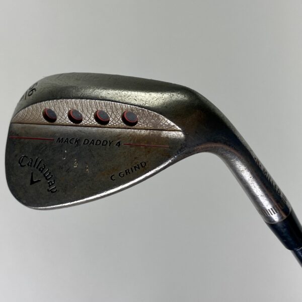 Callaway Mack Daddy 4 R Milled RAW Wedge 56*-8 C Grind 130