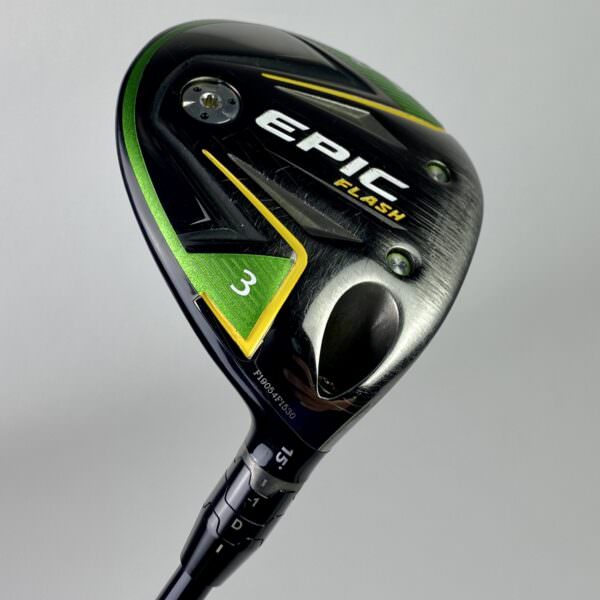 Callaway Epic Flash Fairway 3 Wood 15* Tensei Blue 75g Regular Graphite Golf