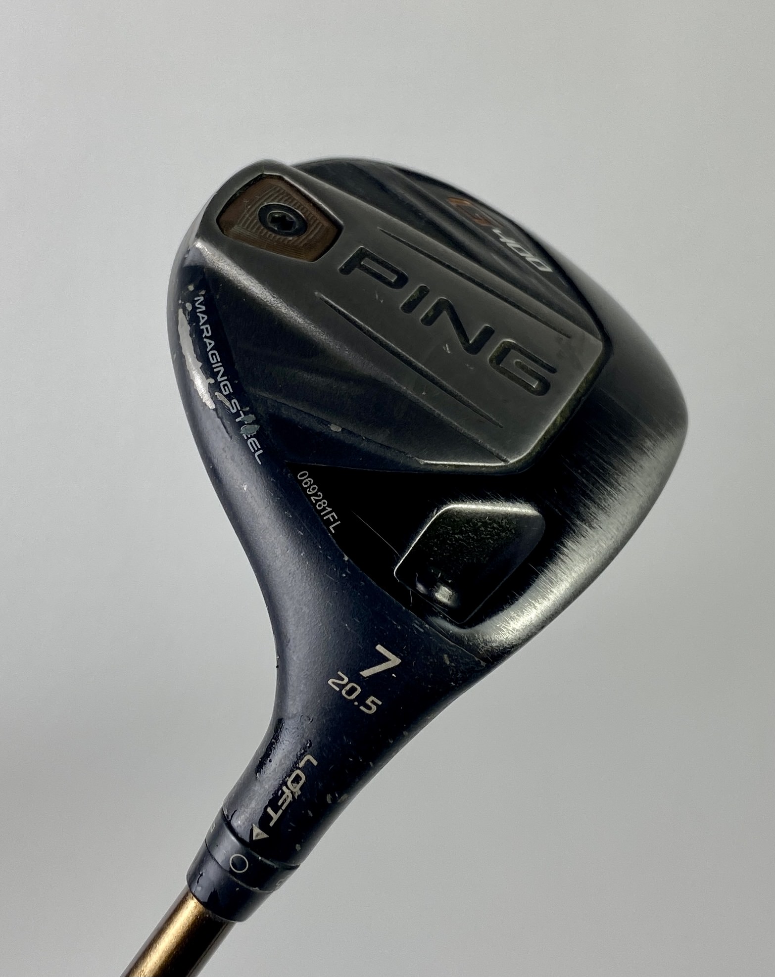 Ping G400 Fairway 7 Wood 20.5* ALTA CB 65g Regular Flex Graphite