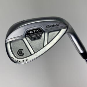 Used RH Cleveland RTX 588 Rotex 2.0 Wedge 56* S200 Flex Steel Golf Club