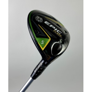 Used RH Callaway Epic Flash Fairway 5 Wood 18* 45g 5.0.A Senior Flex Graphite