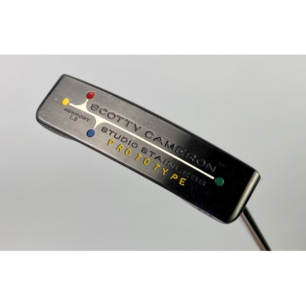 Scotty Cameron Studio Stainless Prototype Newport 1.5 35" Putter Steel Golf