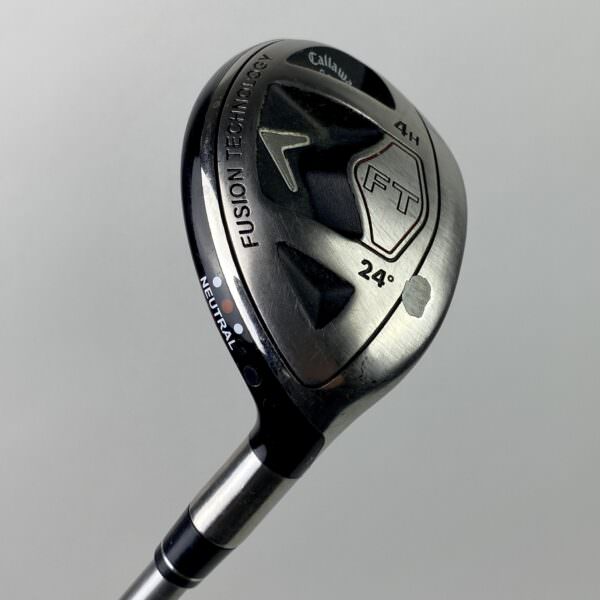 Used RH Callaway Golf FT 4H Hybrid 24* Fujikura Ladies Flex Graphite