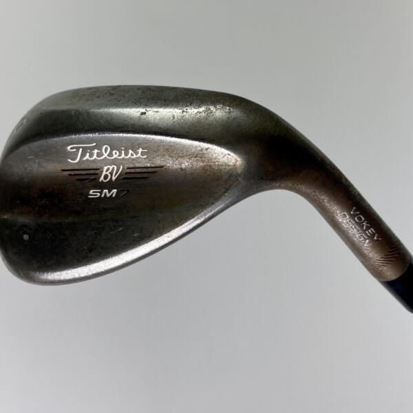Titleist Vokey SM7 D Grind RAW Wedge 60*-12 TI S400 Stiff Flex Steel Golf Club
