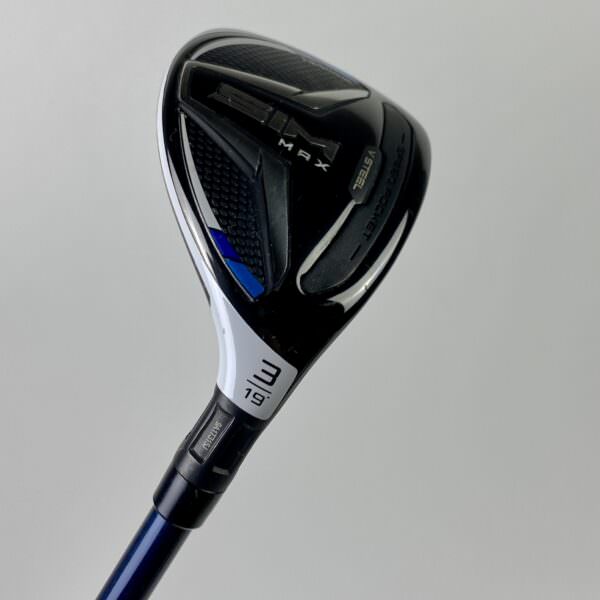 2020 TaylorMade SIM MAX 3 Hybrid 19* Ventus 6-R Regular Flex Graphite Golf Club