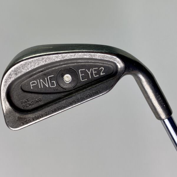 Used RH Ping Karsten White Dot Ping Eye 2 1 Iron ZZ Lite Steel Golf Club