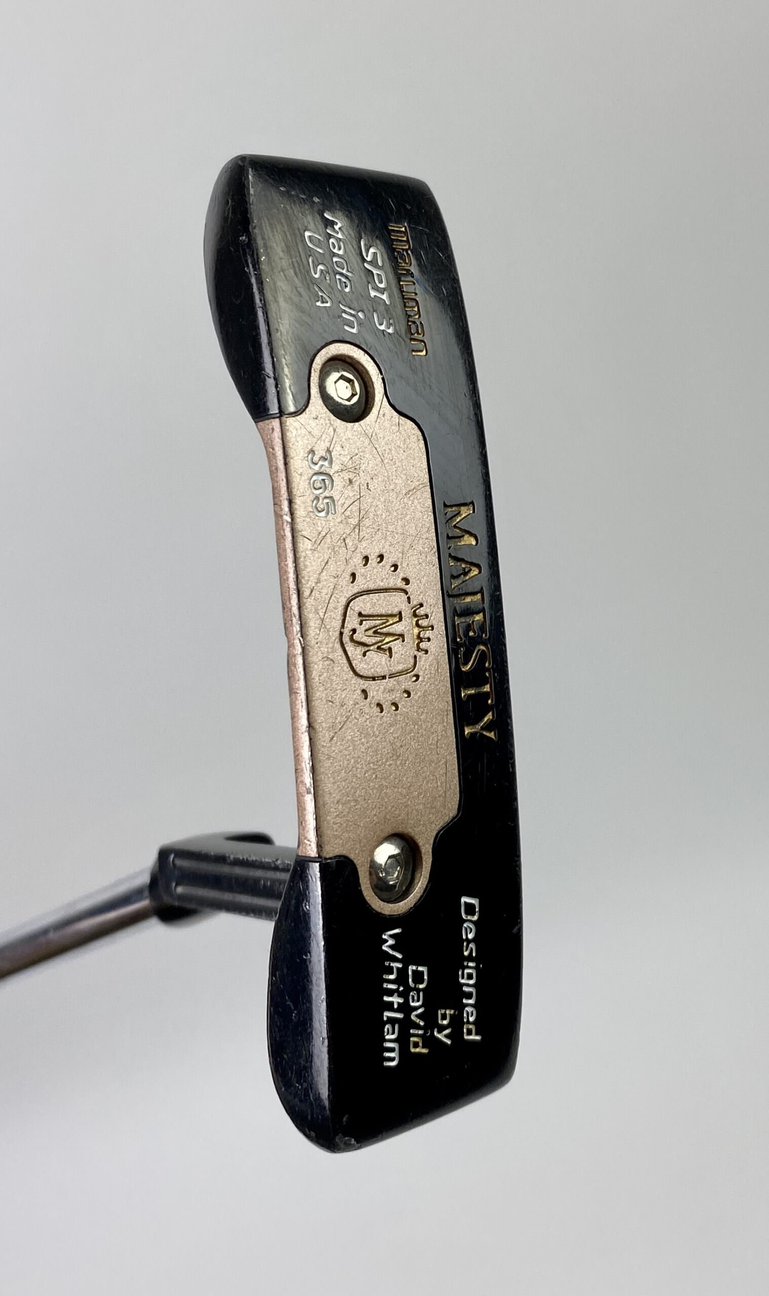 Maruman Majesty SS 303-Whitlam Putter+Head Cover 34” Grip master