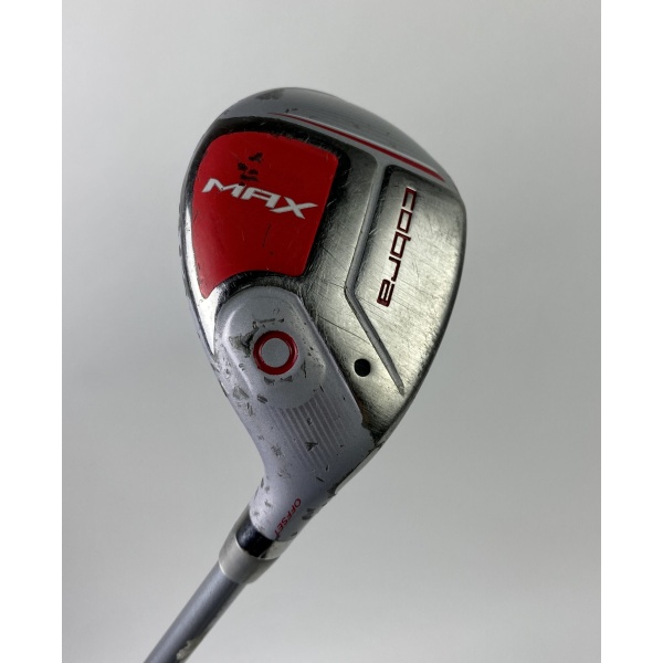 Used RH Cobra Max 6H Hybrid 29* 50g Ladies Flex Matrix Graphite Golf Club