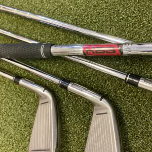Used RH TaylorMade M3 Irons 4-PW KBS Tour Stiff Flex Steel Golf Club Set