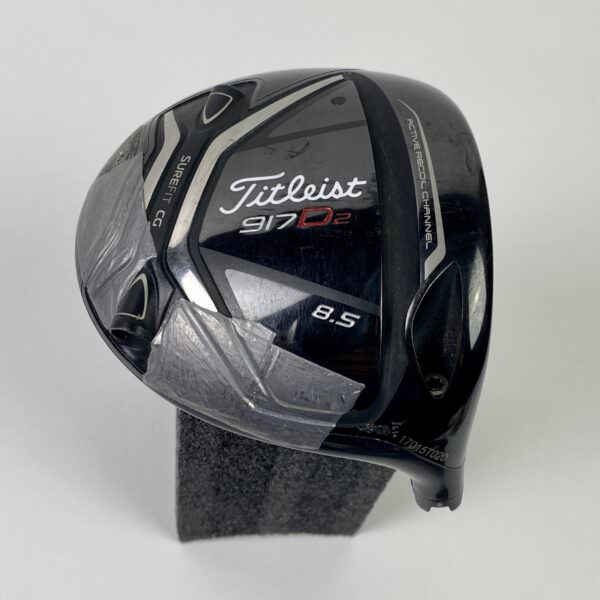 Tour Issued Titleist 917 D2 8.5* Right Handed Driver Head Only With Lead Tape