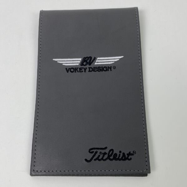 Used Titleist Golf BV Vokey Design Gray Leather Scorecard Holder ·  SwingPoint Golf®