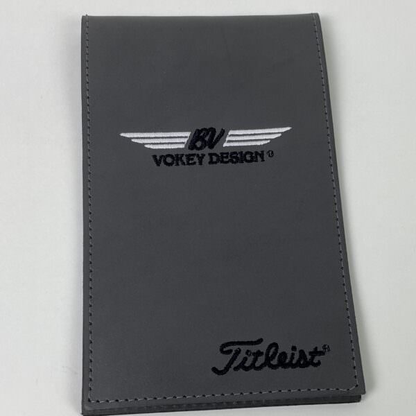 Used Titleist Golf BV Vokey Design Gray Leather Scorecard Holder ·  SwingPoint Golf®