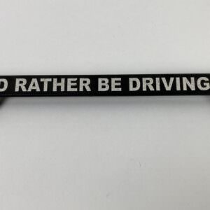 Used Titleist License Plate Frame/Cover "I'd rather be driving a Titleist"