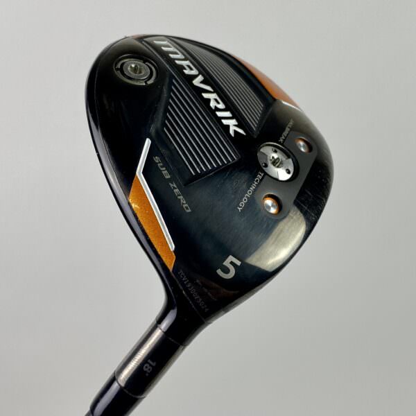 Tour Issue Callaway Mavrik Sub Zero 5 Wood Rogue 80g TX X-Stiff Graphite Golf