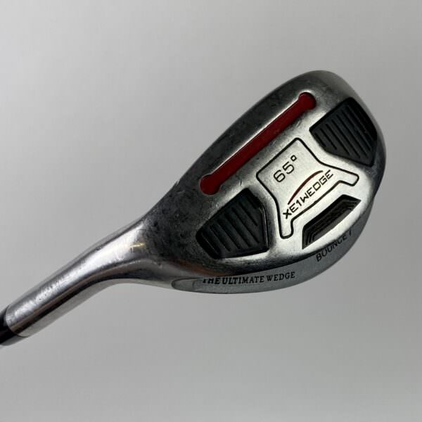 Used Left Handed xE1 Wedge 65* The Ultimate Wedge Bounce 7* Wedge Flex Steel
