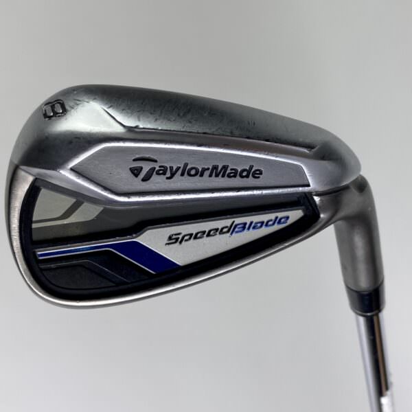 Used RH TaylorMade SpeedBlade 8 Iron 85g Regular Flex Steel Golf Club