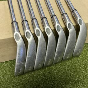 Right Handed Callaway Steelhead X-14 Irons 3-9 Uniflex Steel Golf Club Set