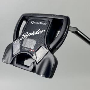 Right Handed Used TaylorMade Spider Tour Black 35" Putter Black Steel Golf Club