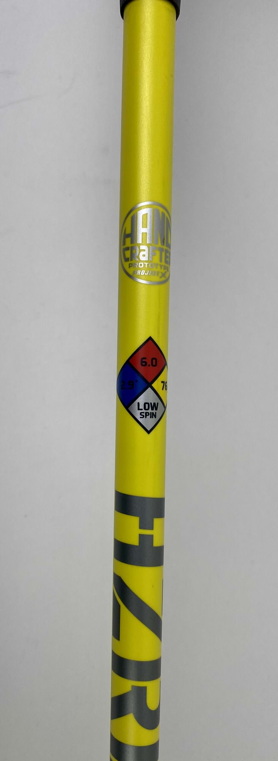 Project X HZRDUS SMOKE Yellow 76 6.0 Stiff Graphite Driver Shaft