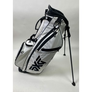 Used PXG Golf Stand Bag White 4-Way Dual Straps Ships Free