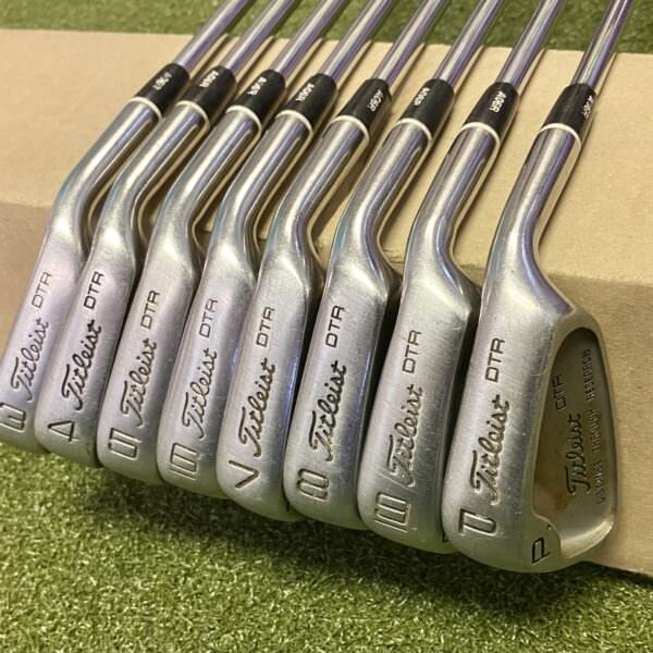 Used Right Handed Titleist DTR Irons 3-PW Regular Flex Steel Golf Set