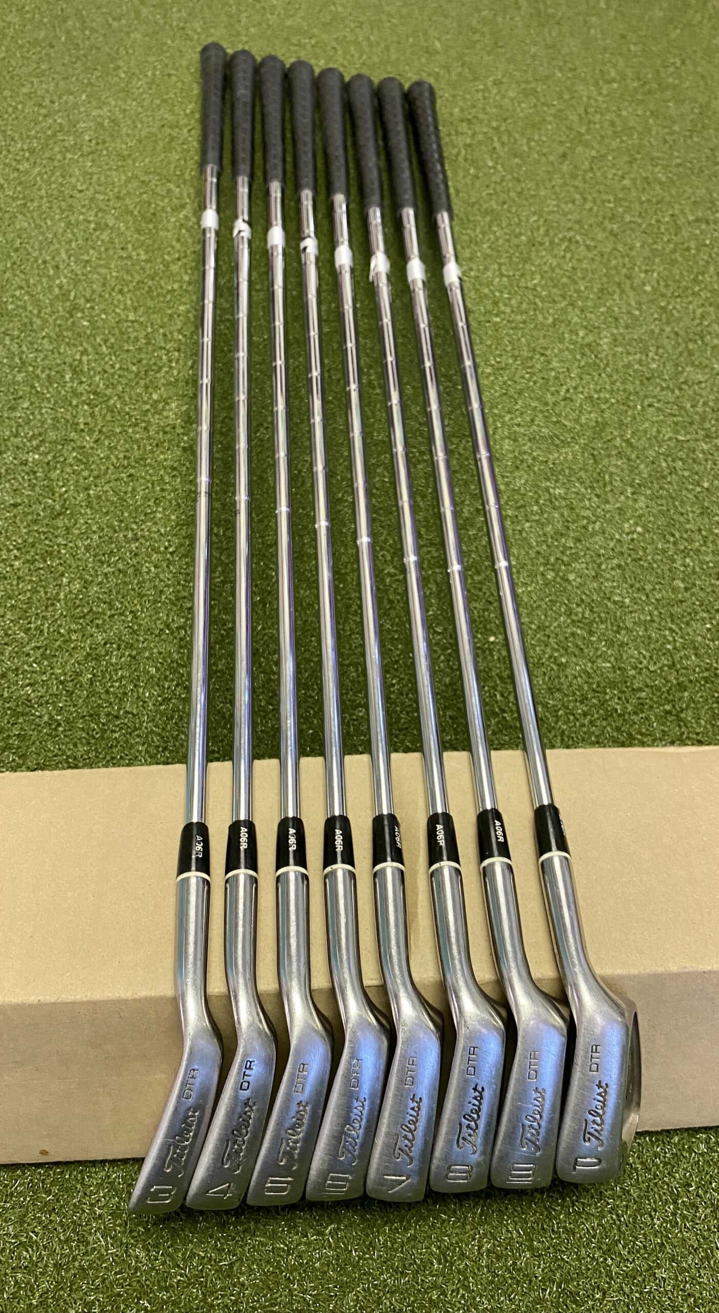 Used Right Handed Titleist DTR Irons 3PW Regular Flex Steel Golf Set · SwingPoint Golf®