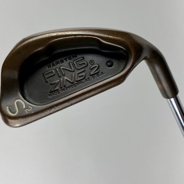 Used Ping Karsten Black Dot Ping Zing 2 Beryllium Copper Sand Wedge S2 Steel