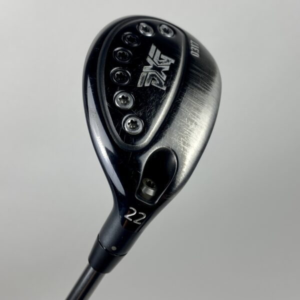 Used RH PXG 0317 4 Hybrid 22* Tour AD UT-65 Regular Flex Graphite Golf Club