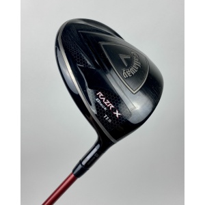 Callaway RAZR X Black Driver 11.5* Motore F8 60g Senior Flex Graphite Golf Club