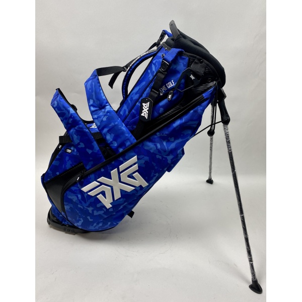 Brand New PXG Paratrooper Blue Carry Stand Bag Camo BackPack