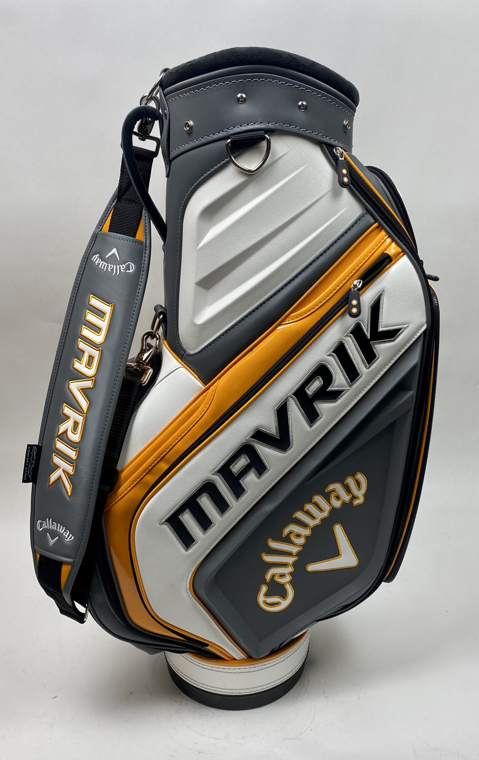 Callaway Mavrik Tour Mini Staff Golf Cart Carry Bag 6-Way White
