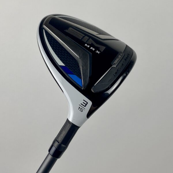 2020 TaylorMade SIM MAX 3 Wood 15* HZRDUS 70g Stiff Flex Graphite Golf Club
