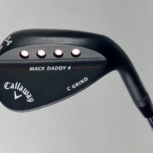 Callaway Mack Daddy 4  Milled Black Wedge 54*-8 C Grind Stiff Flex Steel Golf