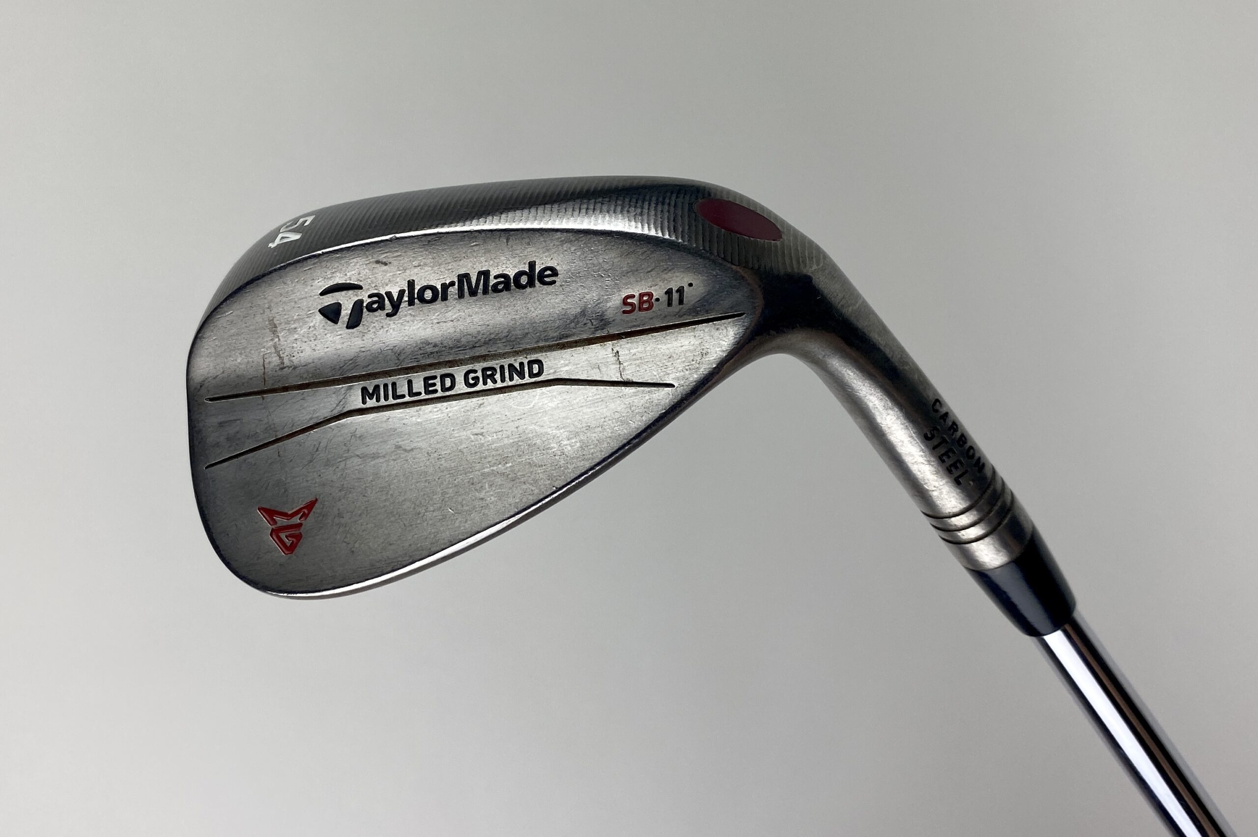 TaylorMade Milled Grind 54/11°ウエッジ Tour Issued TaylorMade Milled Grind SB-11 Carbon Steel Wedge