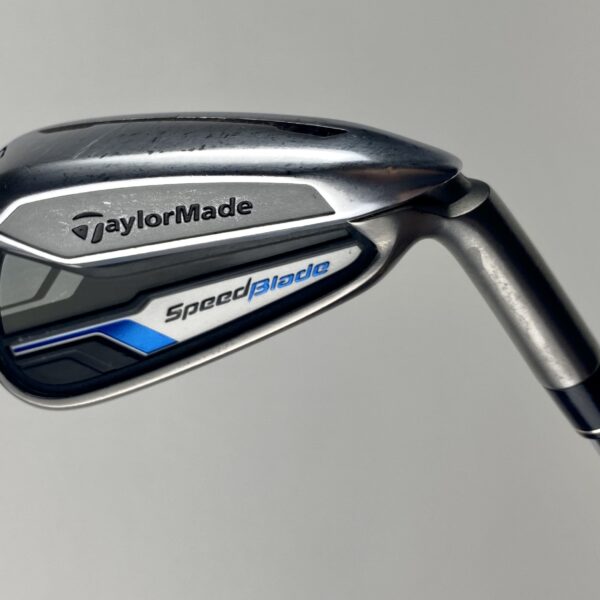 Used RH TaylorMade SpeedBlade 6 Iron 85g Stiff Flex Steel Golf Club