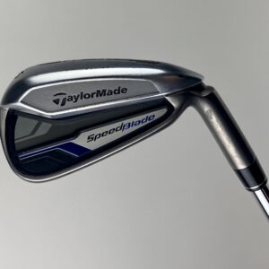 Used RH TaylorMade SpeedBlade 6 Iron 85g Stiff Flex Steel Golf Club