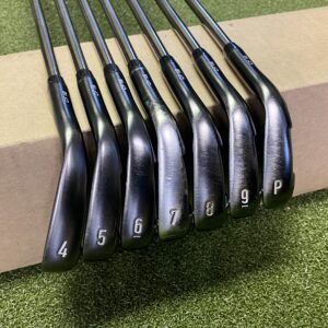 Callaway Rogue Pro Black Irons 4-PW recoil 780 F4 Stiff Flex Graphite Golf Set