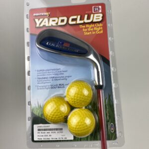 New RH US Kids Golf Yard Club W/ 3 Yard Balls for 39" Youth Girls/Boys Y- Flex