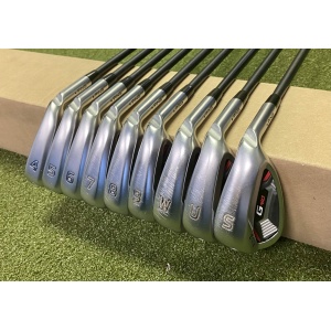 Ping Black Dot G410 Irons 4-PW/UW/SW ALTA CB AWT Senior Flex Graphite Golf Set