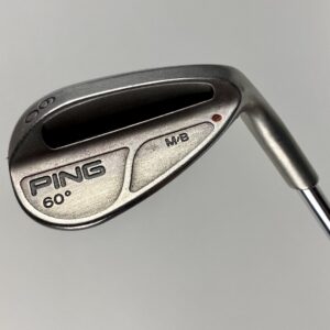 Used Right Handed Ping Red Dot MB 60* Lob Wedge Steel Golf Club Ships Free