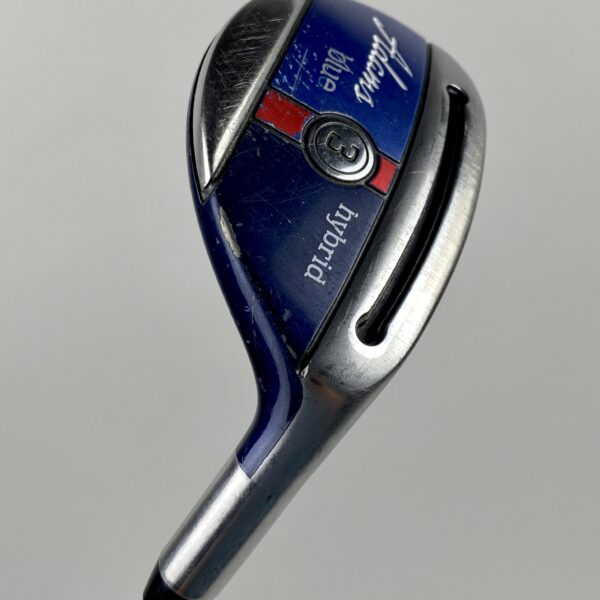 Used Right Handed Adams Blue 3 Hybrid 55g Lite Flex Graphite Golf Club