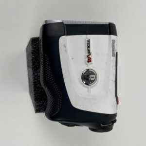 Used Bushnell Tour V4 Laser Rangefinder Black/White/Red With Stick It Strap