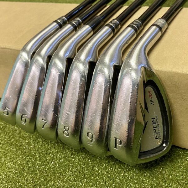 Epon AF-705 Forged By Endo Irons 5-PW Basileus 40g Regular Graphite Golf Set