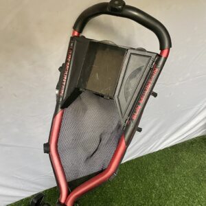 Sun Mountain 3 Wheel Speed Cart Golf Red Bag Boy Push Cart Ships Free