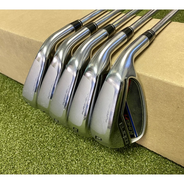 Used Right Handed Cobra King F7 One Length Irons 6-PW Regular Steel Golf Set